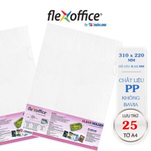 Combo 5/10/20 bìa lá A4 Flexoffice FO-CH03